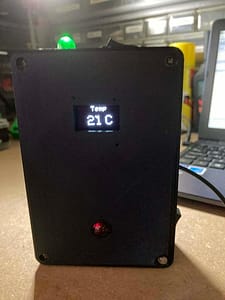Ghost detection temperature sensor