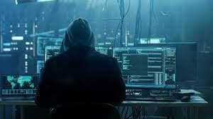 Ethical Hacking Threat Actor Sitting at Computer