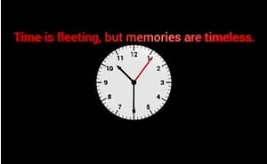 Visual Python Clock Animation