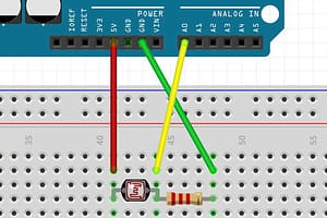 Arduino Light Dependent Resistor Wiring Diagram