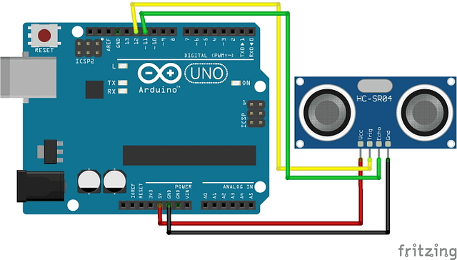 Ultrasonic Sensor Module with Arduino