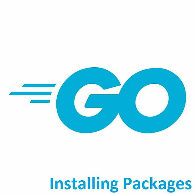 Go Installing packages