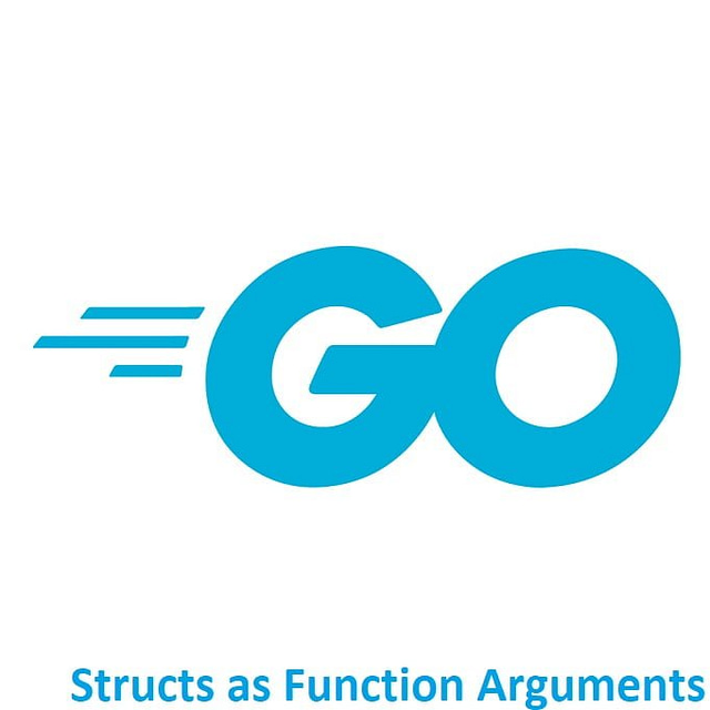 Go Structs as function arguments