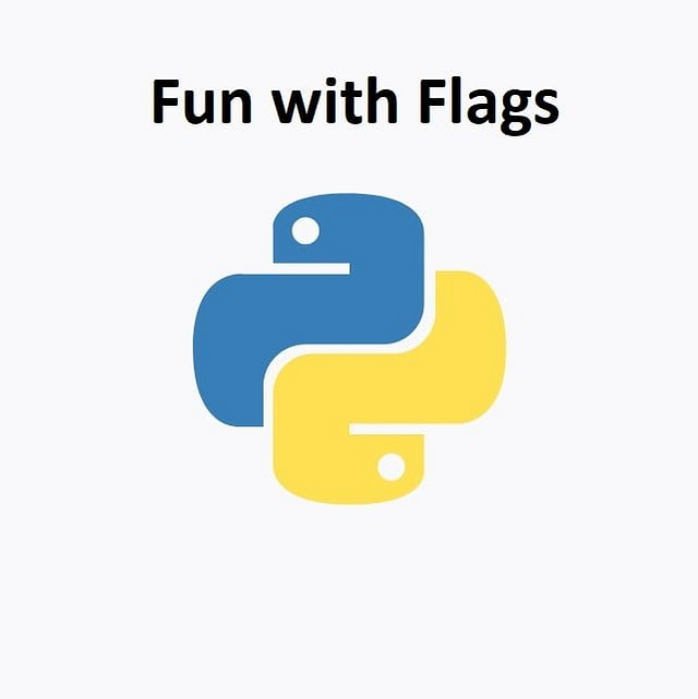 Python Fun with Flags